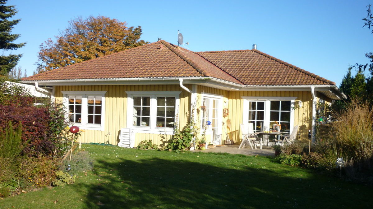Schwedenhaus Garten
