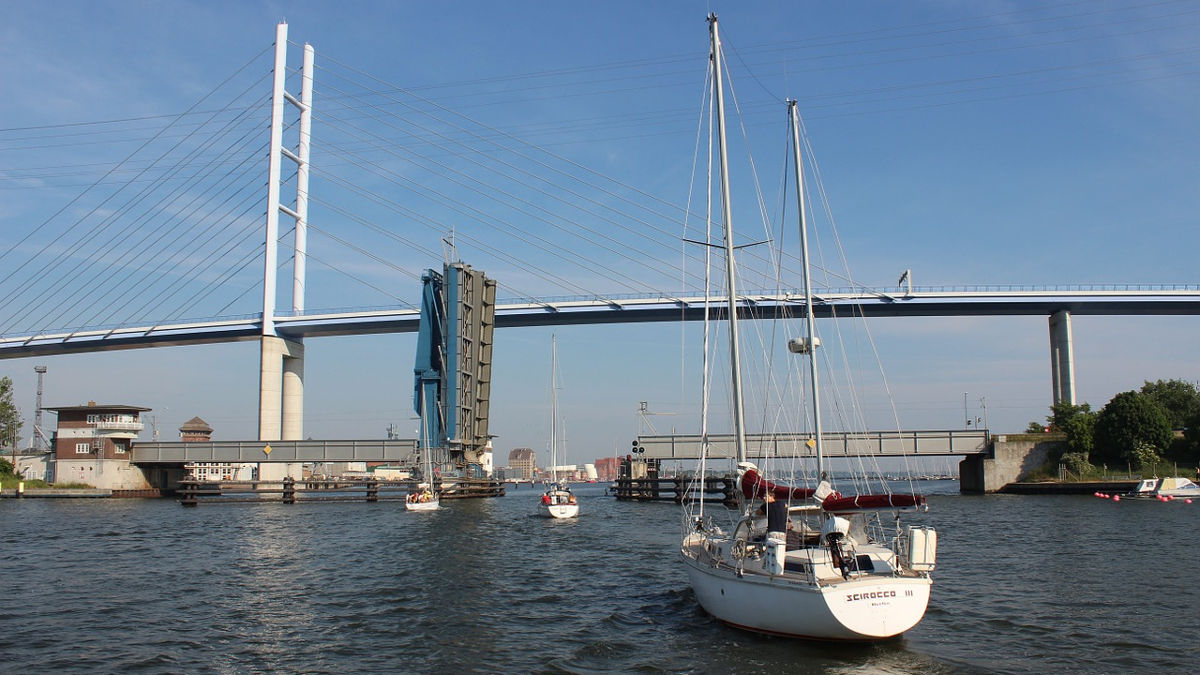 Stralsund - Brücke nach Rügen